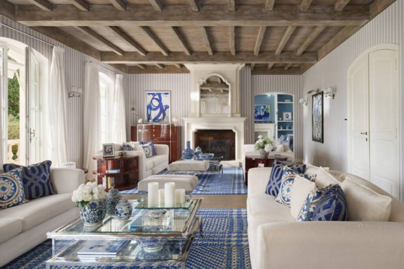 VERKOOP  VILLA 7 SLPK Saint-Paul-de-Vence - Een Privaat Luxe-Eigendom nabij de Zee