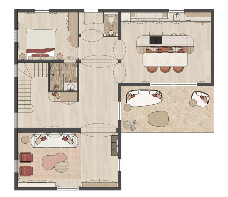 VERKOOP VILLA 3 SLPK - PORT GRIMAUD / RUIME AANLEGPLAATSEN