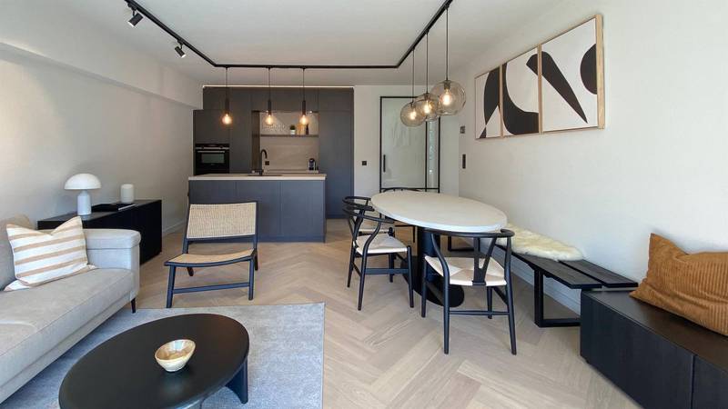 VERKOOP  Appartement 3 SLPK Knokke-Heist - Yzerpark / open zicht / incl. meubilair