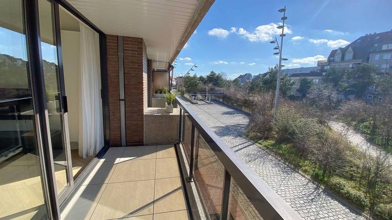 VERKOOP  Appartement 3 SLPK Knokke-Heist - Yzerpark / open zicht / incl. meubilair