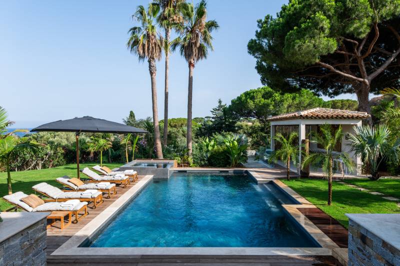 VERKOOP  VILLA 5 SLPK - RAMATUELLE / PAMPELONNE - ZEEZICHT