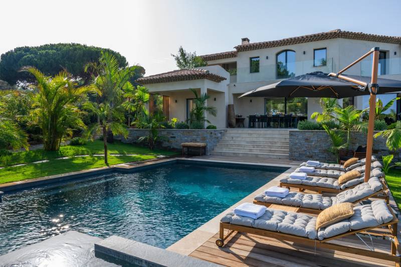 VERKOOP  VILLA 5 SLPK - RAMATUELLE / PAMPELONNE - ZEEZICHT