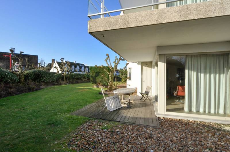 VERKOOP  Appartement 1 SLPK Knokke-Zoute -tuinappartement villaresidentie Zwincorner