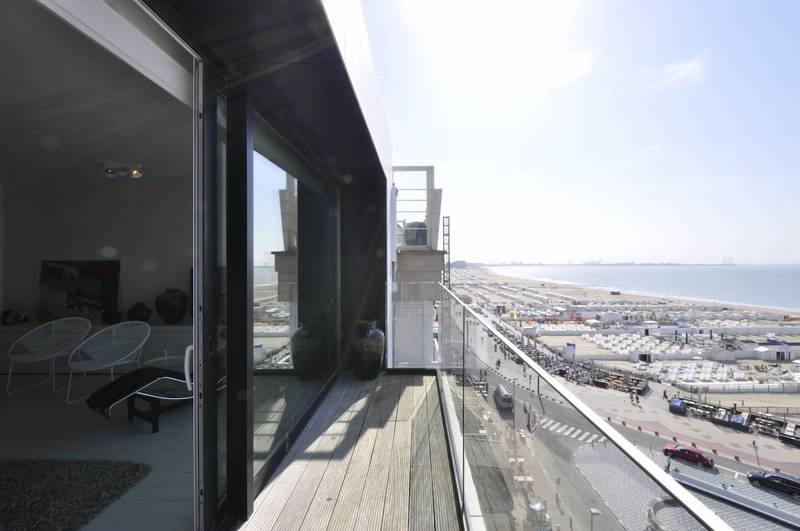 VERHUUR  Appartement 3 SLPK Knokke-Heist -Rubensplein / Frontaal zeezicht