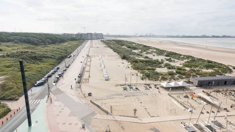 Appartement avec belle vue sur la mer à Duinbergen