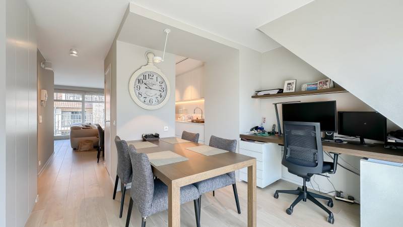 VERKOOP Appartement 2 SLPK Knokke-Heist - Duplex met 2 zonnige terrassen