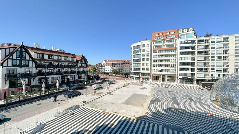 VERKOOP  Appartement Knokke-Zoute - Albertplein / Zeezicht en zonnekant!