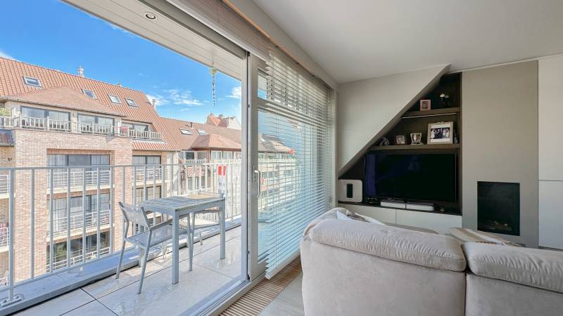VERKOOP Appartement 2 SLPK Knokke-Heist - Duplex met 2 zonnige terrassen