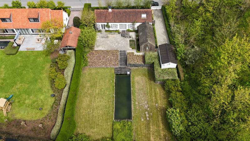 VERKOOP Villa 4 SLPK Knokke-Heist - aan Oosthoekplein / uitzicht op de Polders