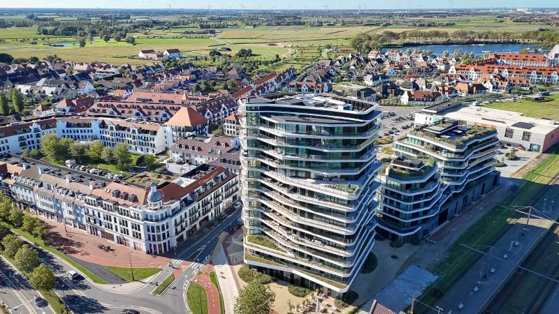 VERKOOP  Appartement 2 SLPK Knokke-Heist -  The Tower / Lake district - Duinenwater