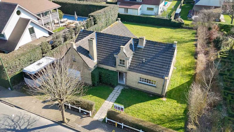 VERKOOP VILLA 3 SLPK Knokke-Heist - Te renoveren VILLA of ideale bouwgrond