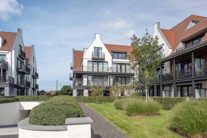 VERKOOP  Appartement 2 SLPK Knokke-Heist - Duinenwater LAKE FRONT - Hoekappartement met tuin