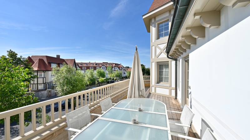 VERHUUR  Appartement 1 SLPK Knokke-Zoute - Hoekappartement / Villaresidentie
