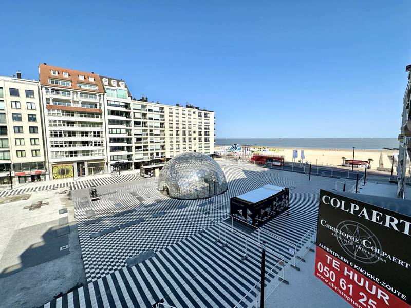 VERHUUR  Appartement 1 SLPK Knokke-Zoute - Albertplein / Zeezicht en zonnekant!