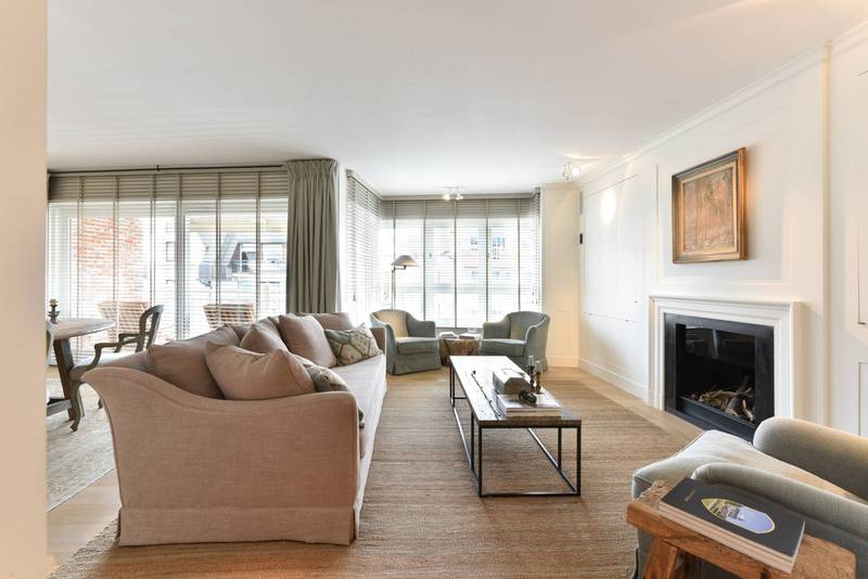 VERKOOP  Appartement 2 SLPK Knokke-Zoute -Kustlaan / inrichting OBUMEX