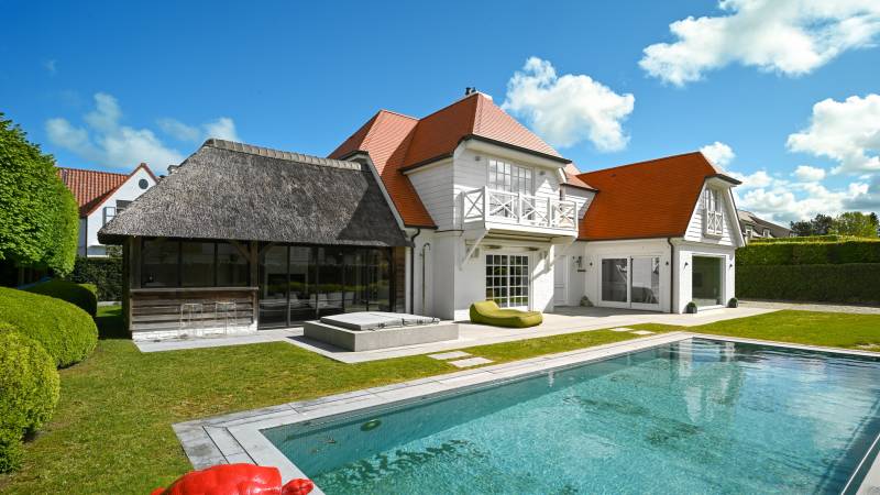VERHUUR VILLA 5 SLPK Knokke-Zoute - Villa met zwembad / Molenwiek