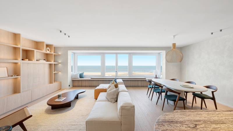 VERKOOP Appartement 4 SLPK Knokke-Heist - Uitzonderlijk appartement / Zeedijk