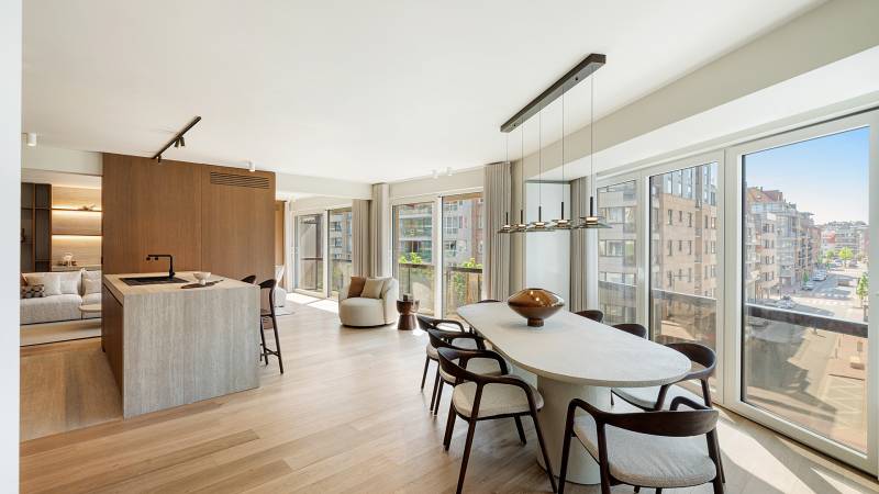 VERKOOP Appartement 4 SLPK Knokke-Heist - Hoekappartement - Uitzonderlijke afwerkingsgraad